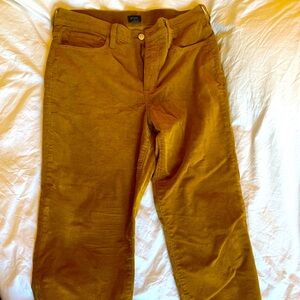 New J Crew Tan Corduroy Pants, never worn